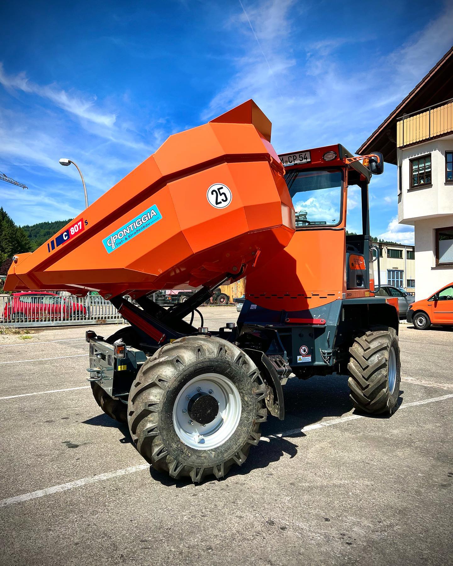 Bergmann C807 s Kompakt-Dumper