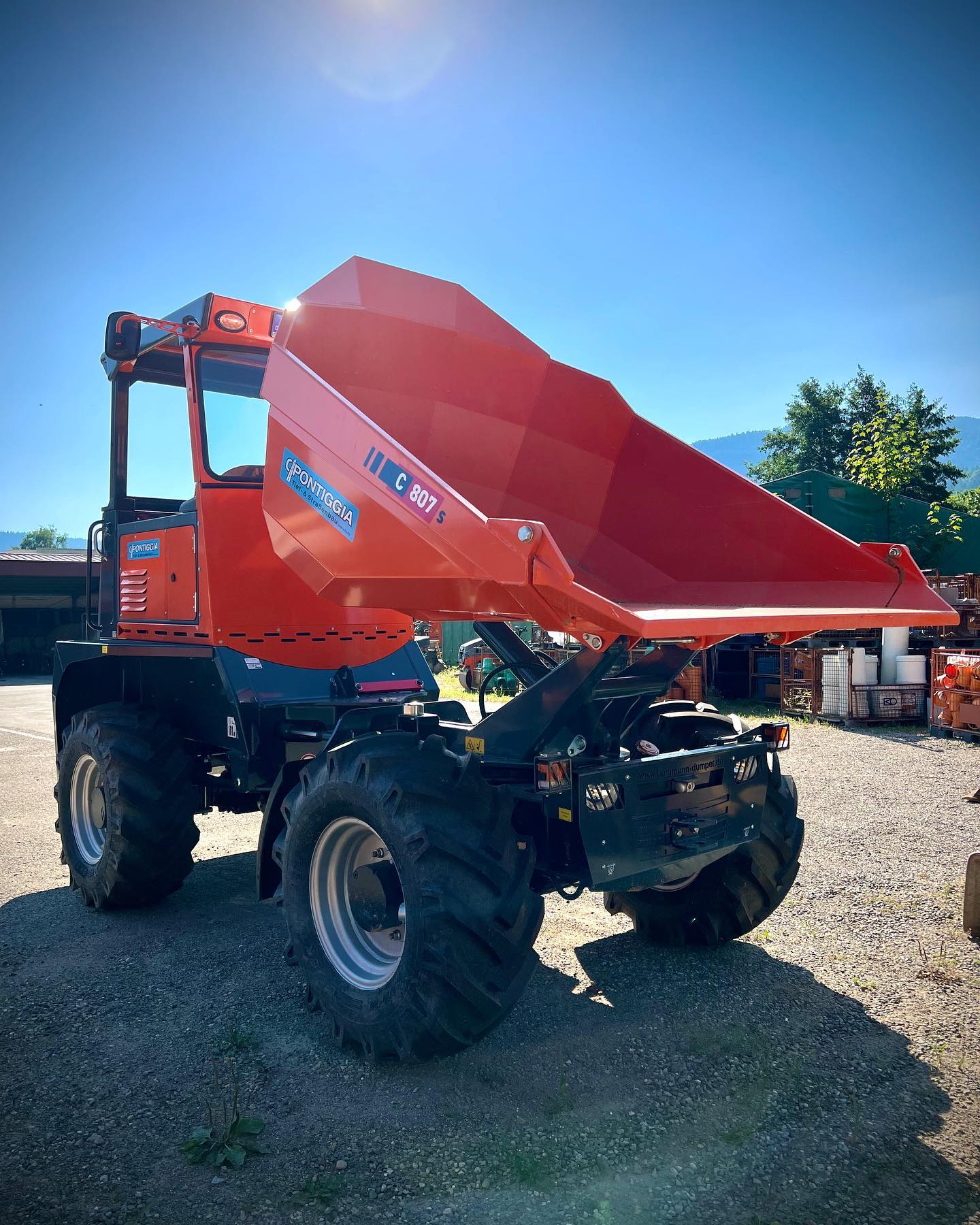 Bergmann C807 s Kompakt-Dumper