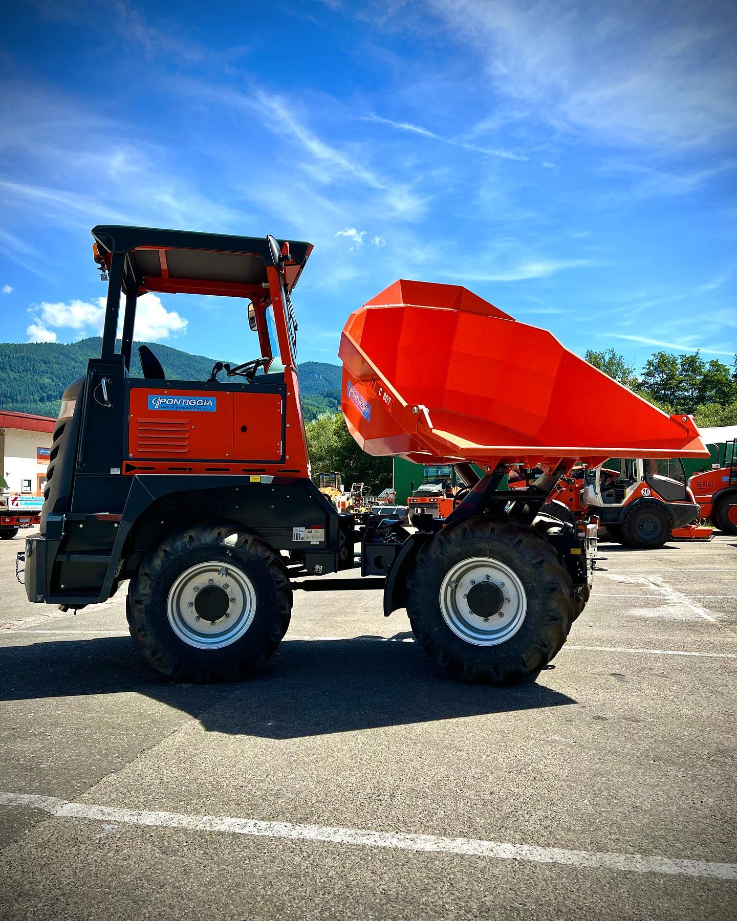 Bergmann C807 s Kompakt-Dumper