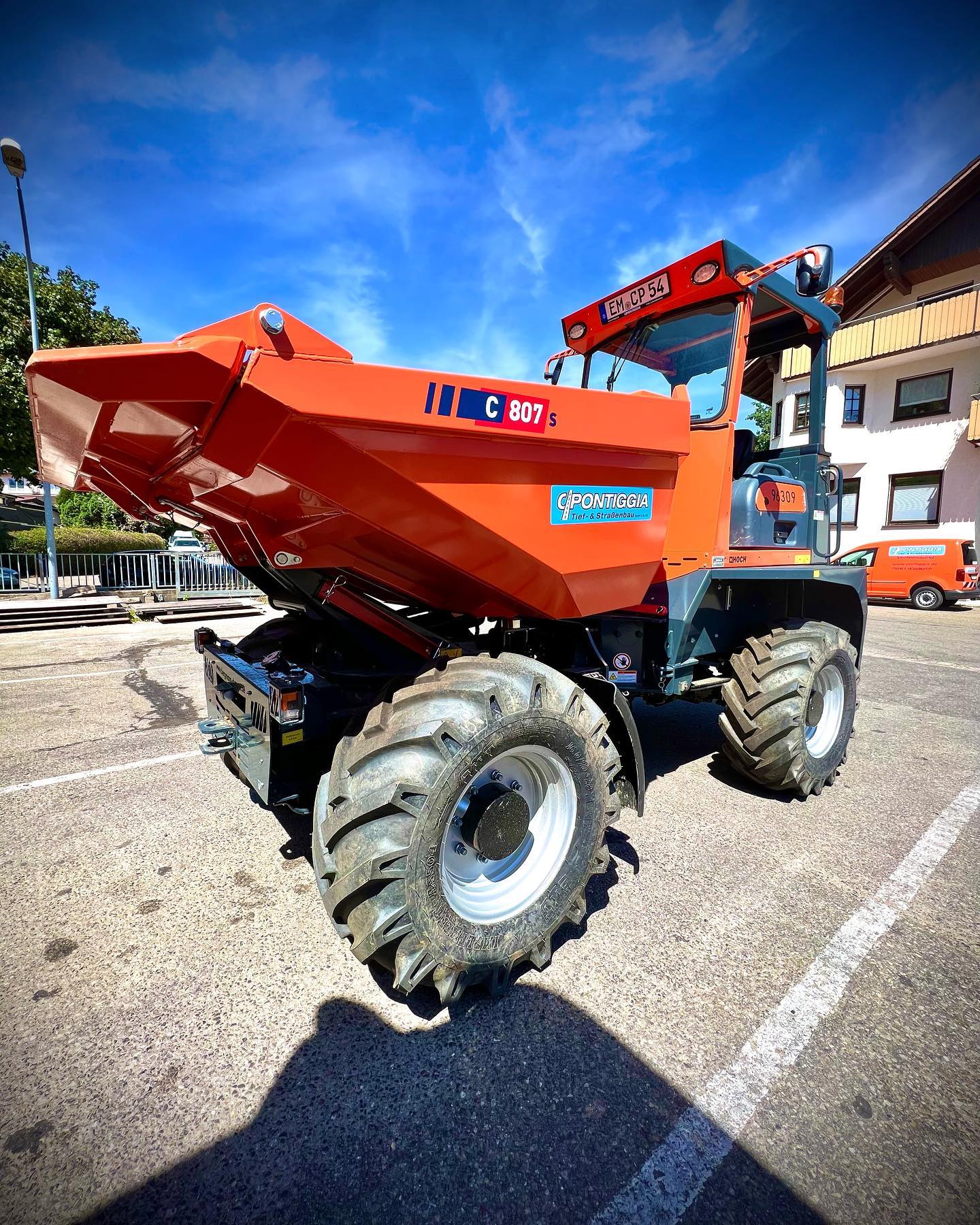 Bergmann C807 s Kompakt-Dumper