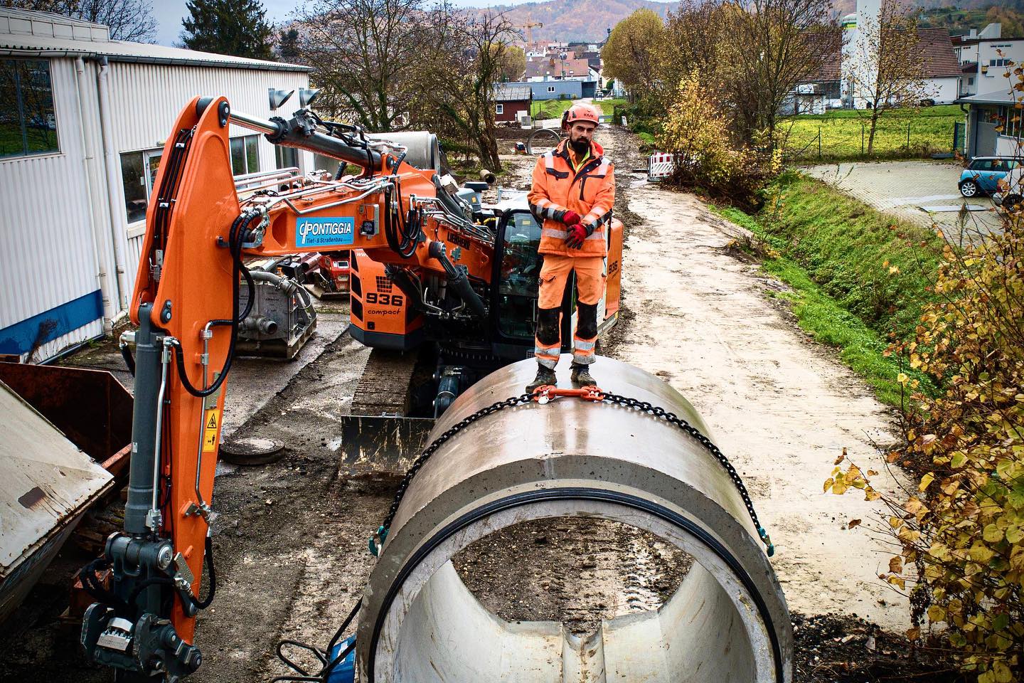 Achtung Schwergewicht in der Luft